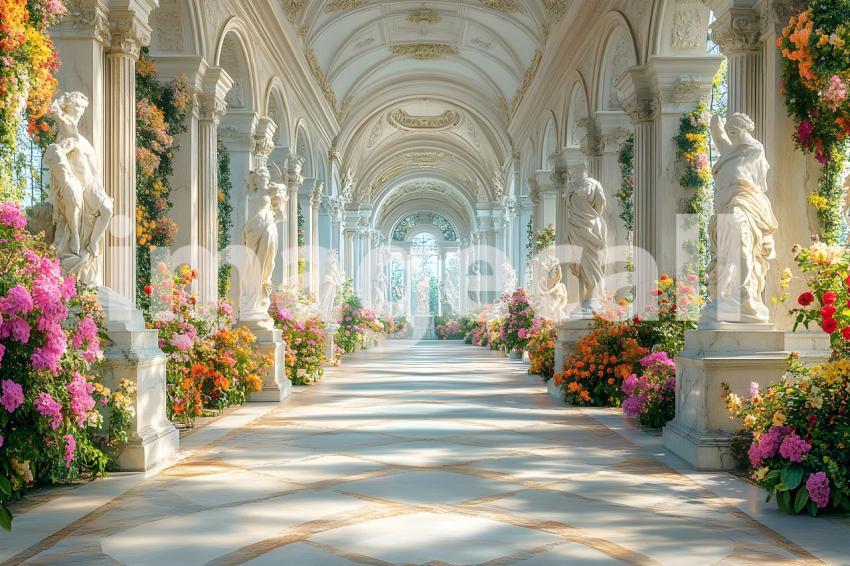 Abc1323 A symmetrical Baroque garden with marble statues ston eea429dd 5ab5 4e8f af0c 2c8ad791eae9 2