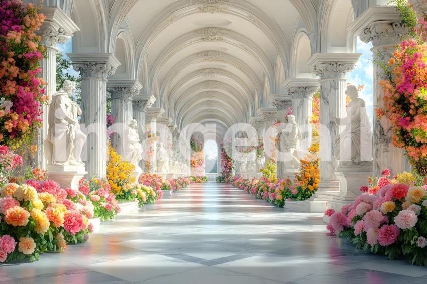 Abc1323 A symmetrical Baroque garden with marble statues ston 80d81bc1 ae3d 425c 8eab 0aa891968799 0