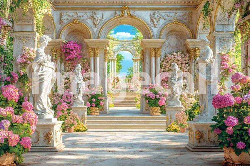 Abc1323 A symmetrical Baroque garden with marble statues ston 98b1a46e cf9f 481b a816 5644df4eecf6 1
