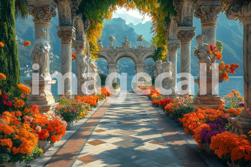 Abc1323 A symmetrical Baroque garden with marble statues ston 98b1a46e cf9f 481b a816 5644df4eecf6 2