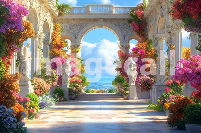 Abc1323 A symmetrical Baroque garden with marble statues ston 0de1eb59 aeb9 42de 900f 685a46bc7b6e 1