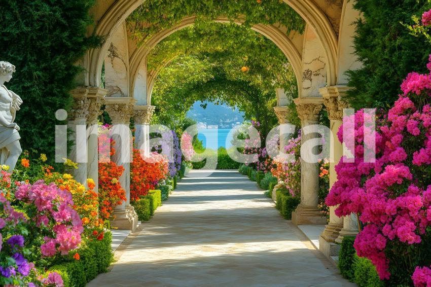 Abc1323 A symmetrical Baroque garden with marble statues ston 0744604f 6c87 4498 876e ca404b796afc 2