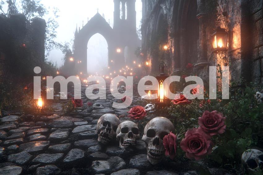 Abc1323 An abandoned cobblestone street lit by flickering lante 4968c480 6605 49f9 9e2d b61234056713 part2