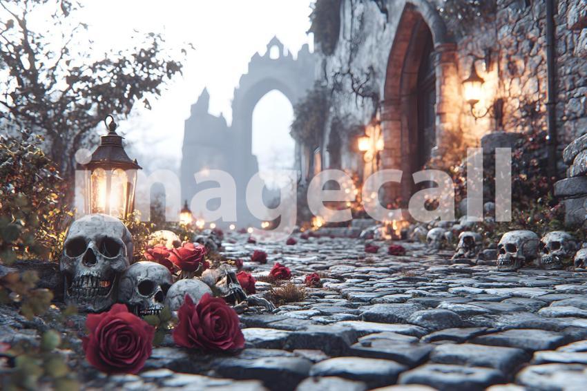 Abc1323 An abandoned cobblestone street lit by flickering lante 4968c480 6605 49f9 9e2d b61234056713 part4