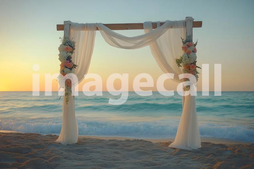 Clips12345 Beachfront Wedding A serene sandy beach setting wi 4dfa8030 a1b0 427e b5f0 19fb7f37ac10 3