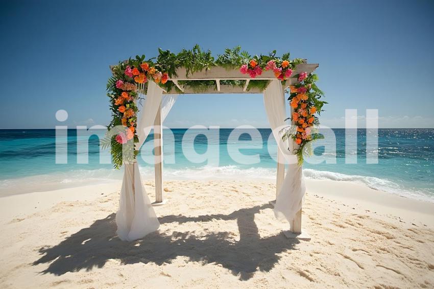 Clips12345 Beachfront Wedding A serene sandy beach setting wi de3500bf f7d2 4f68 82a5 01d19666c118 3