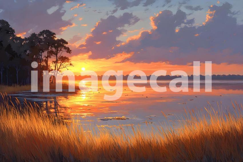 006 golden savannah sunrise 40 backdrops bd25473