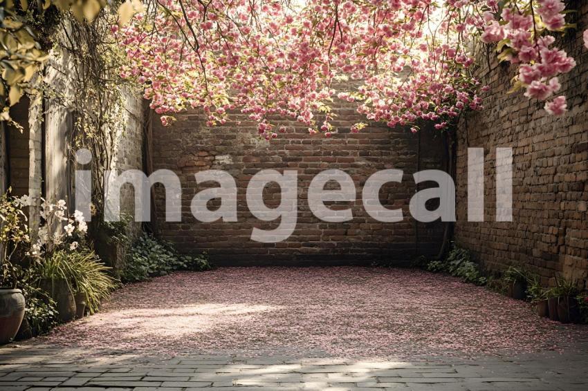 Clips12345 brick wall spring blossom and ground portrait backdr a180ee1f aa8e 4c49 824c 34964af98637 part1