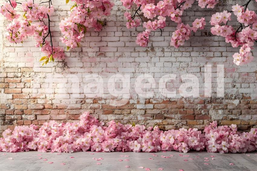 Clips12345 brick wall spring blossom and ground portrait backdr e2e91398 f9c9 4922 981a 444a5e57dcfc part2