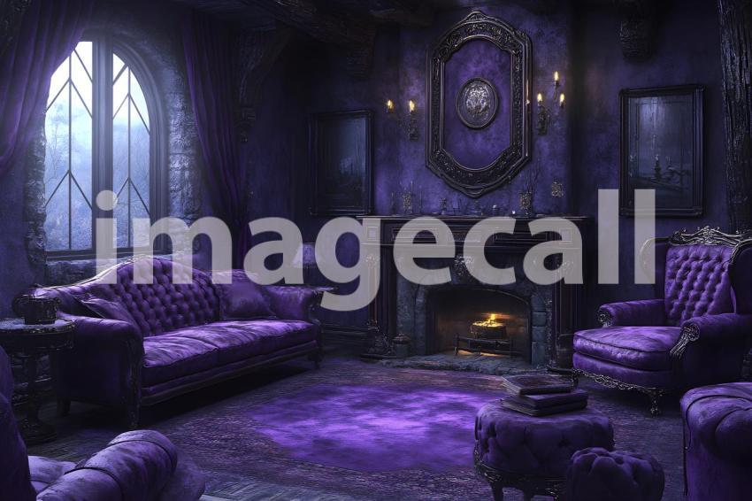 Abc1323 vintage studio deep purple interior backdrop  inside ho ba0933b7 5278 4d29 a514 743bb0bad8ab part1