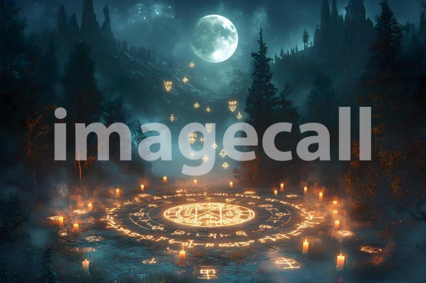 Clips12345 A full moon illuminating a ritual circle made of glo 59fb84fd ec36 4a0b 88d6 e00d4857e00b part4