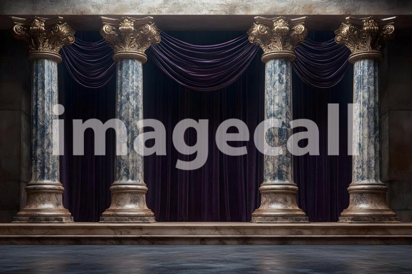 Clips12345 Baroque Marble Columns with Velvet Drapes A grand Ba f1428ef5 ed95 4164 8948 3af493840340 part3
