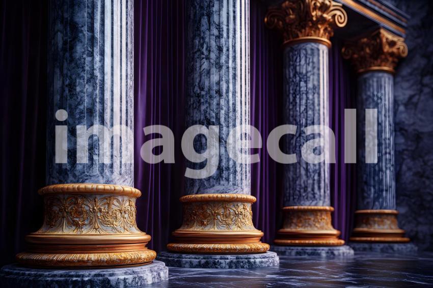 Clips12345 Baroque Marble Columns with Velvet Drapes A grand Ba c126985d 2eb3 43f5 bca2 f2acefa4f04d part2