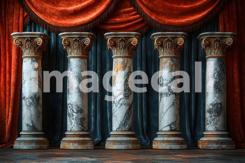 Clips12345 Baroque Marble Columns with Velvet Drapes A grand Ba da9278c9 b5f0 461c 9138 8df80de8e051 part4