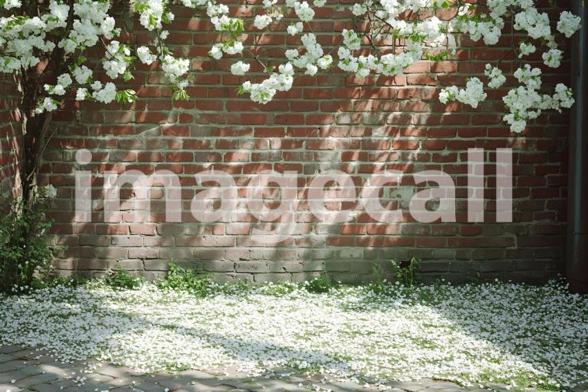 Clips12345 brick wall spring blossom and ground portrait backdr 56c2184a 3c28 450e b430 9167e58c573b part3