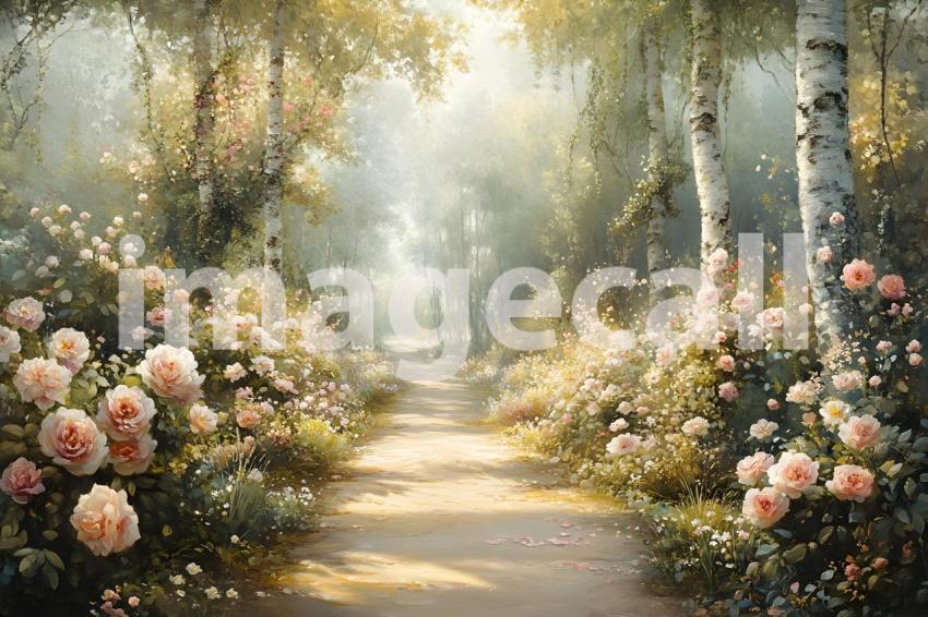 U3644368625 Maternity Garden Bliss A serene garden filled wit 9023c635 bad5 477f 8b55 12e2399e3409 3