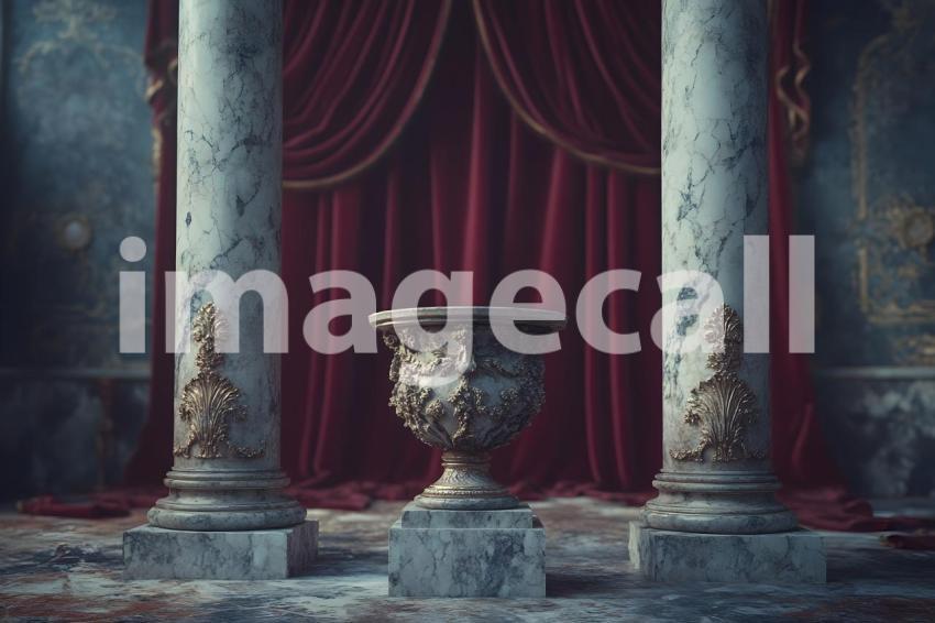 Clips12345 Baroque Marble Columns with Velvet Drapes A grand Ba 24eb21a9 3f39 4b16 b144 751232e5ed14 part2