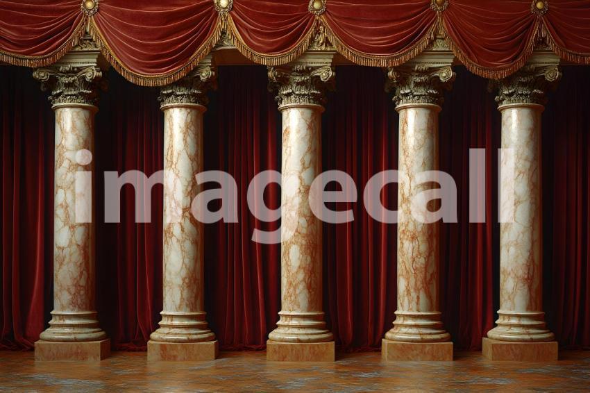 Clips12345 Baroque Marble Columns with Velvet Drapes A grand Ba c43e2f6d cecd 45a4 a92d 06ad1d9d15bf part1