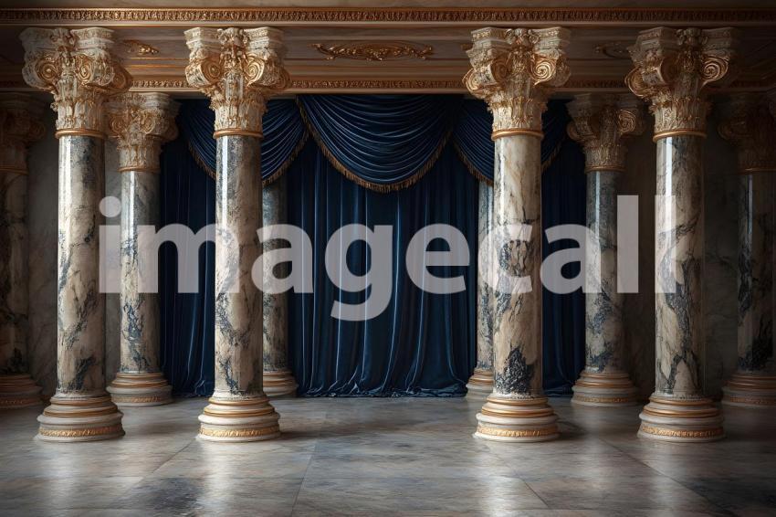 Clips12345 Baroque Marble Columns with Velvet Drapes A grand Ba d6707280 5c00 4af9 89ae 2a7efb0306e4 part2