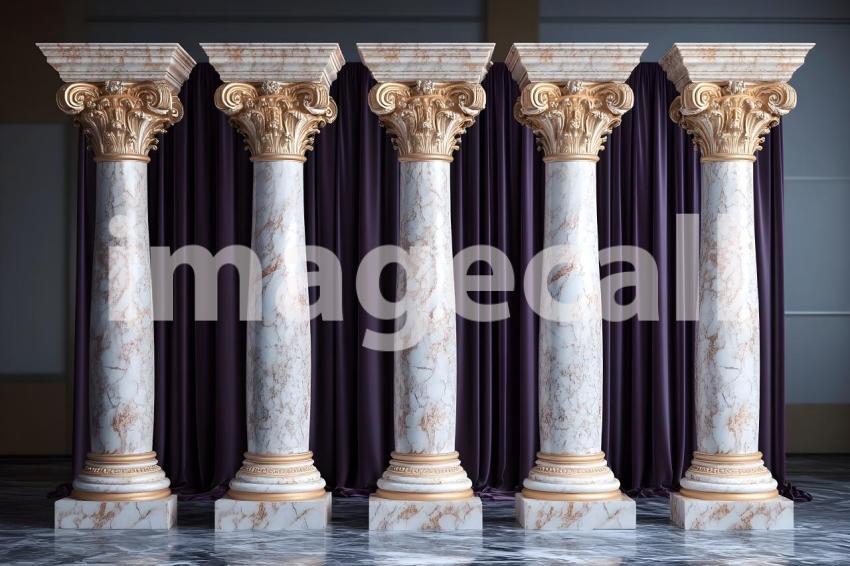 Clips12345 Baroque Marble Columns with Velvet Drapes A grand Ba c126985d 2eb3 43f5 bca2 f2acefa4f04d part1