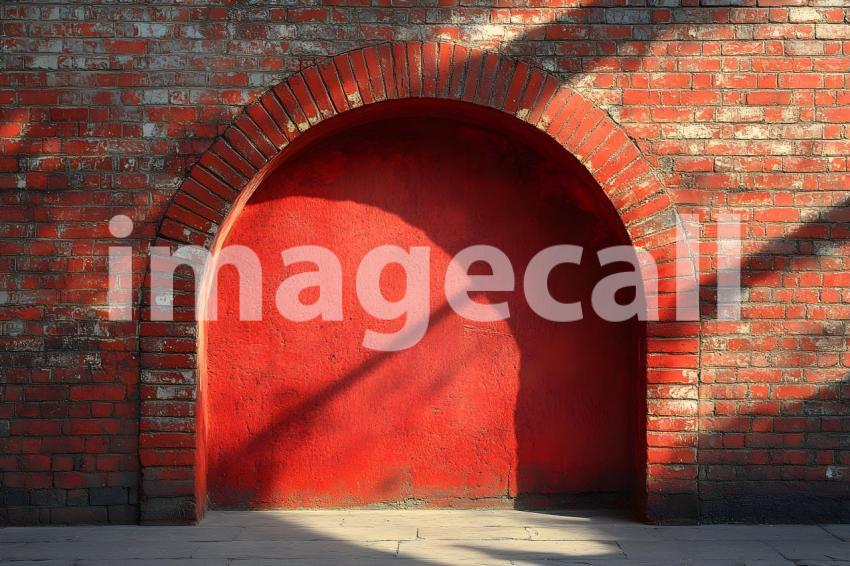 007 shadowed brick archway 45 backdrops bd25566