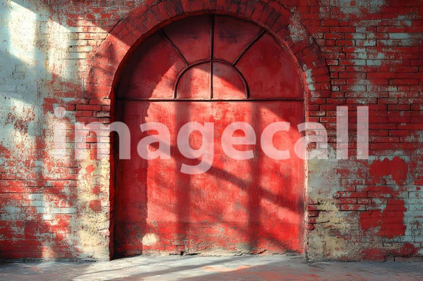 001 shadowed brick archway 45 backdrops bd25566