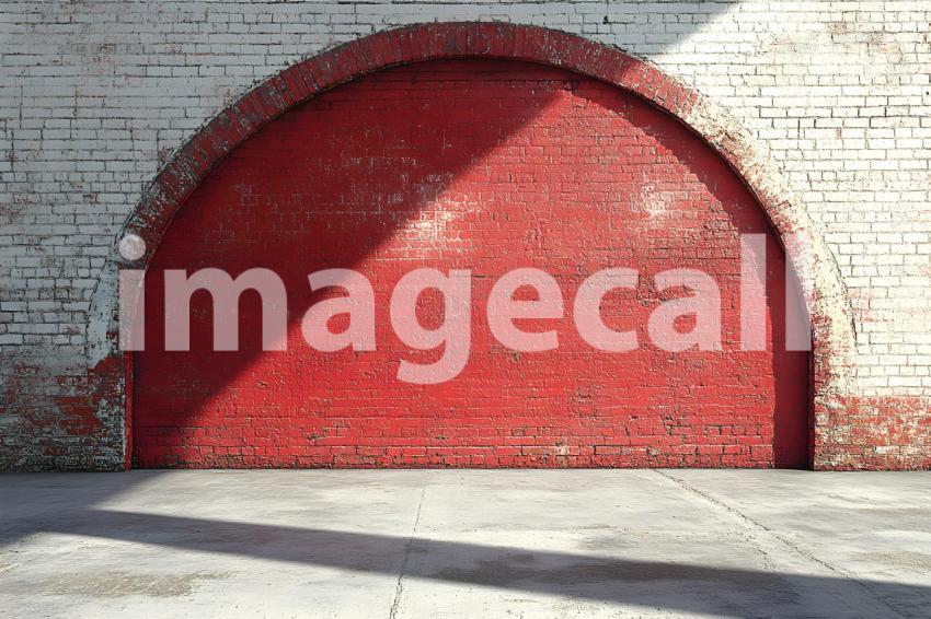 019 shadowed brick archway 45 backdrops bd25566