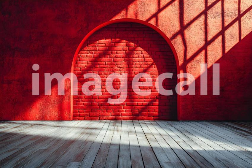 020 shadowed brick archway 45 backdrops bd25566