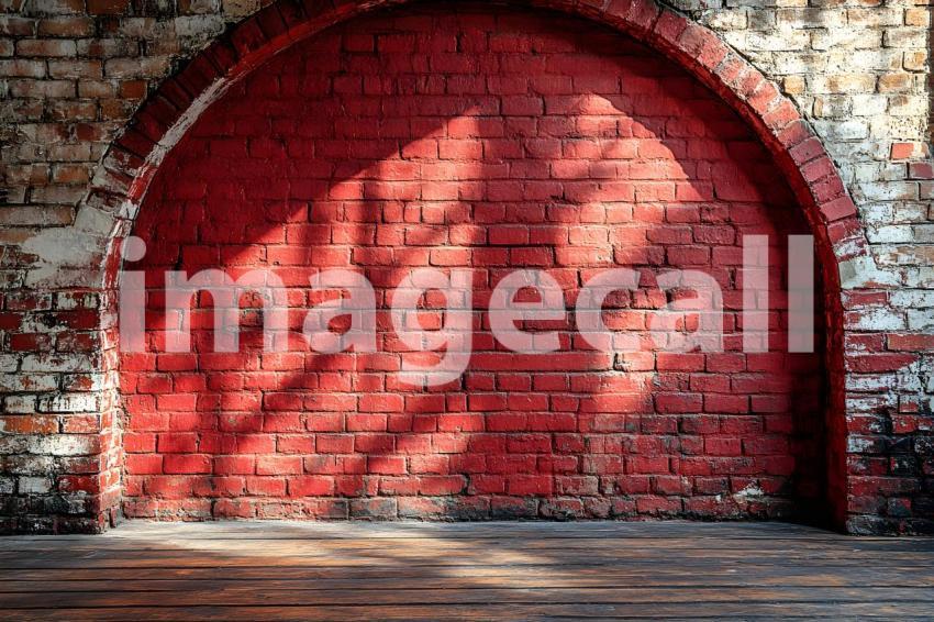032 shadowed brick archway 45 backdrops bd25566