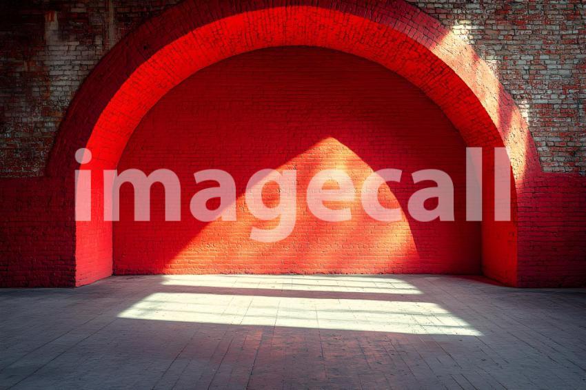 037 shadowed brick archway 45 backdrops bd25566
