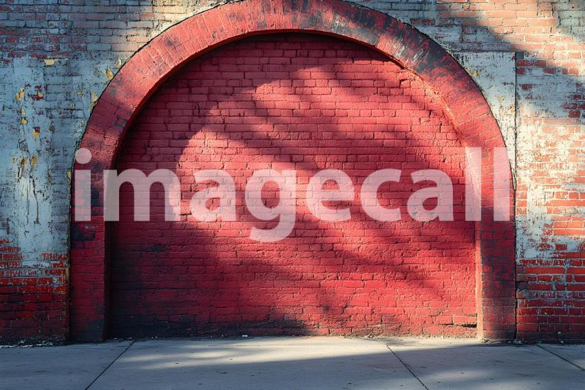 038 shadowed brick archway 45 backdrops bd25566