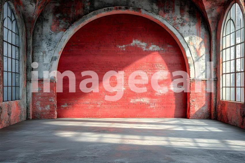 041 shadowed brick archway 45 backdrops bd25566