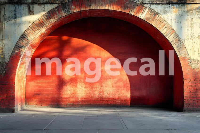 042 shadowed brick archway 45 backdrops bd25566