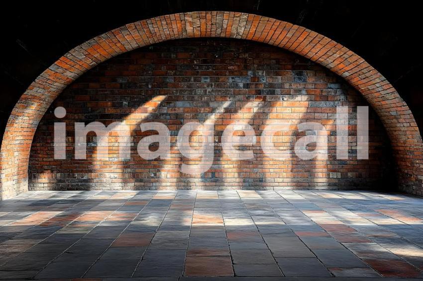 045 shadowed brick archway 45 backdrops bd25566
