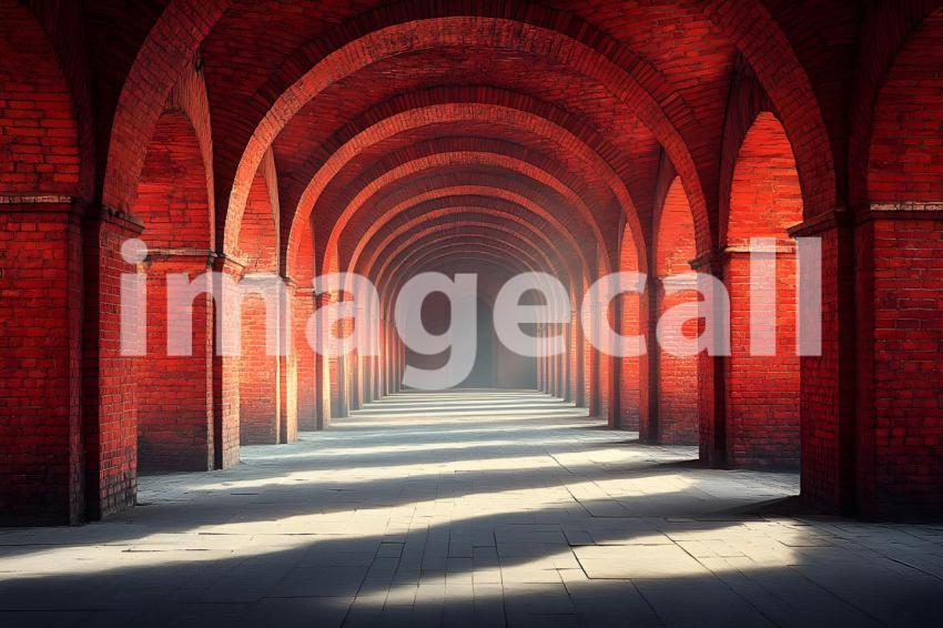 046 shadowed brick archway 45 backdrops bd25566
