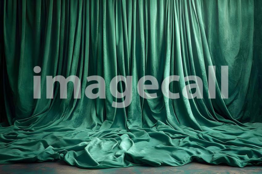 Abc1323 Green shooting set programm curtain vintage 1960 glam b42ff12e 1168 4b4f b9b5 a04e5130a349 0