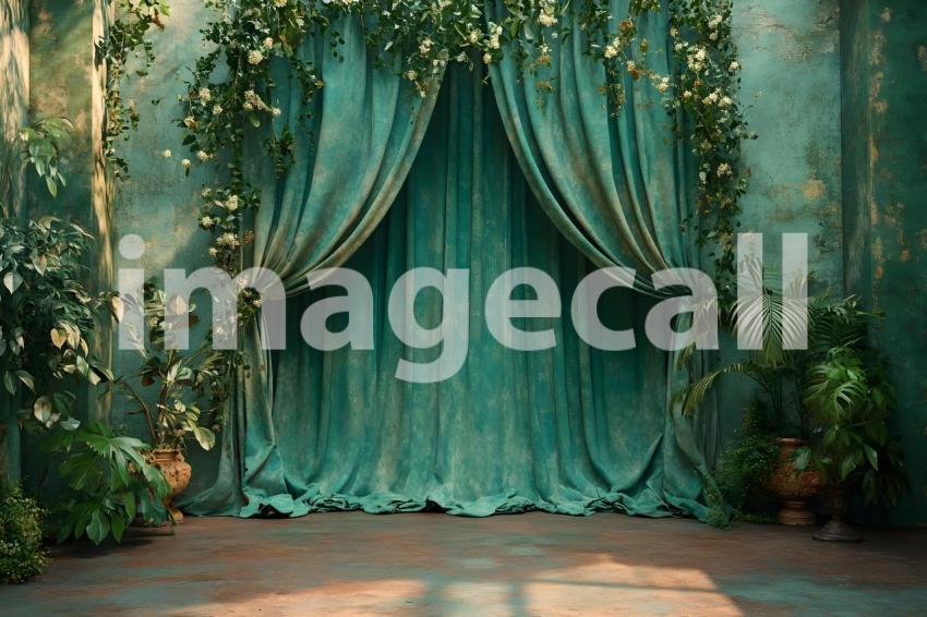 Abc1323 Green shooting set programm curtain vintage 1960 glam bcf921ff 7da3 4f4b 9c2c eaa4e3cd71e6 3