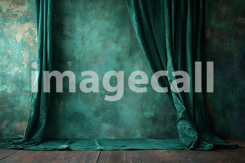 Abc1323 Green shooting set programm curtain vintage 1960 glam 417bdd03 6dab 46e7 9630 d05b6c5cd031 2