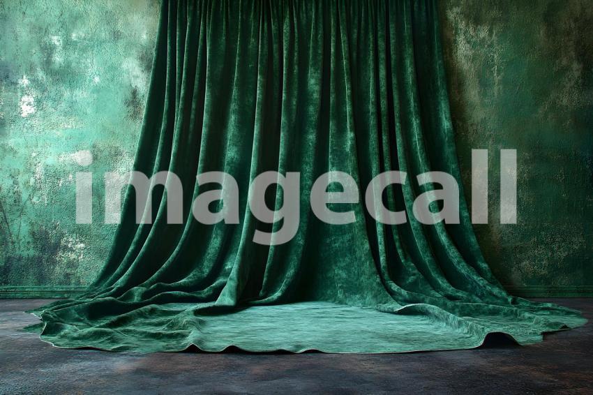 Abc1323 Green shooting set programm curtain vintage 1960 glam ca0cc581 6f13 4b9f 84ec 5826e38a86ac 0