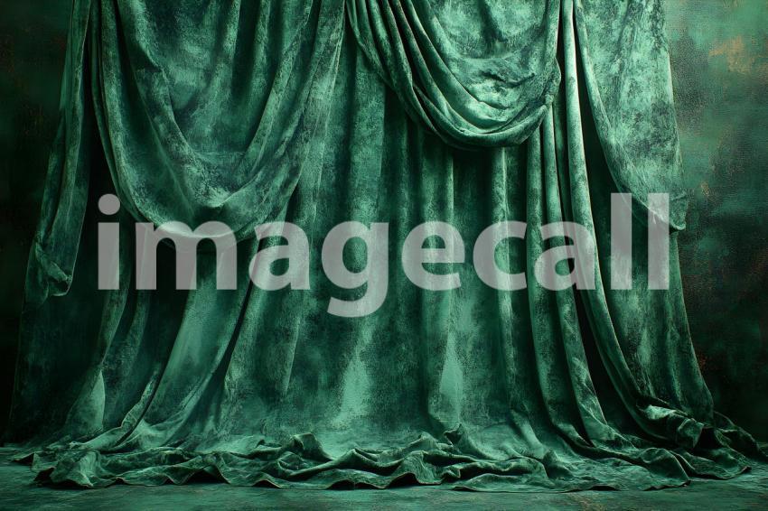 Abc1323 Green shooting set programm curtain vintage 1960 glam ca0cc581 6f13 4b9f 84ec 5826e38a86ac 3