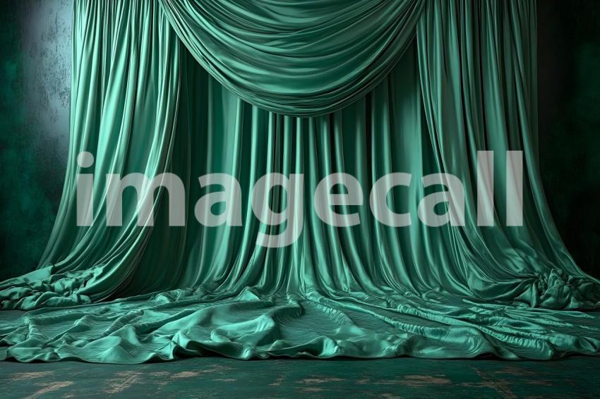 Abc1323 Green shooting set programm curtain vintage 1960 glam ddc01674 6c1d 40bd 8fdc 81ad7f75f829 1