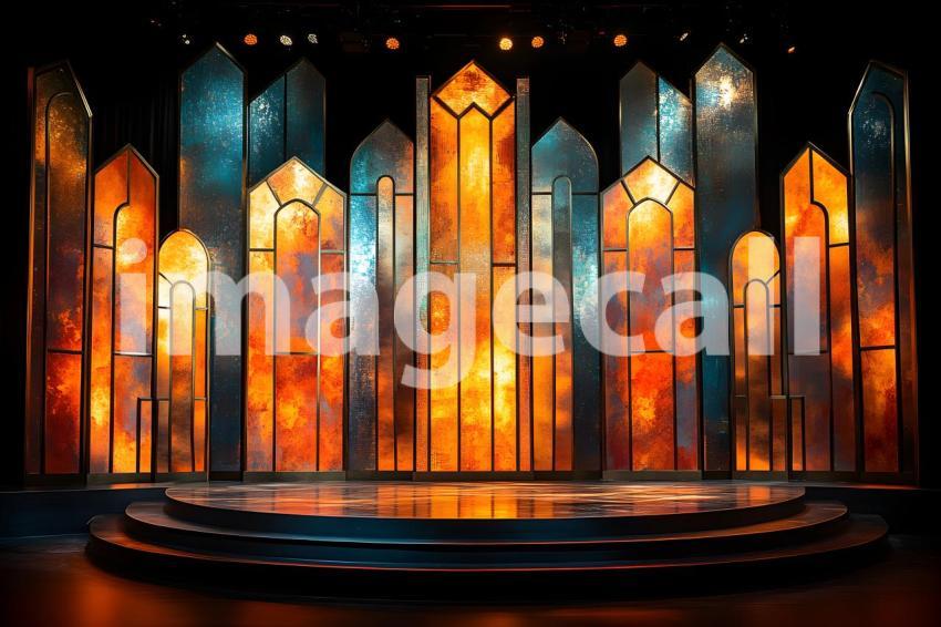 Clips12345 Art Deco Mirror Stage A stage with large reflectiv b8b4f60e 9e62 4ae0 b220 e75893d9dfe0 1