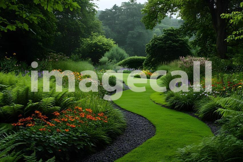 Clips12345 Botanical Bliss A lush green botanical garden with w 5de010f4 cd76 4383 ad46 75a6c632c5ba part2