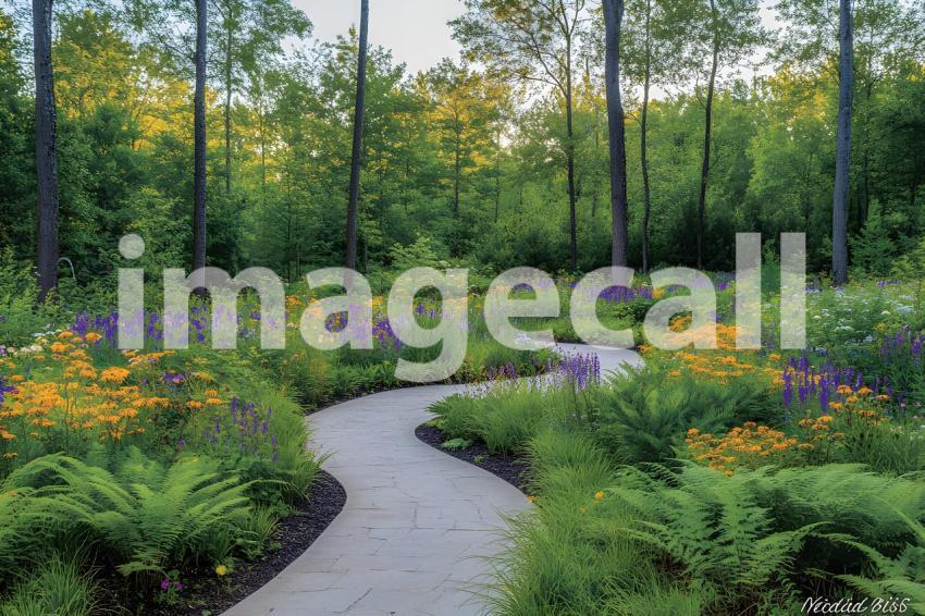 Clips12345 Botanical Bliss A lush green botanical garden with w 391f4b46 aa72 459f b3fe 8db217e8aadf part4