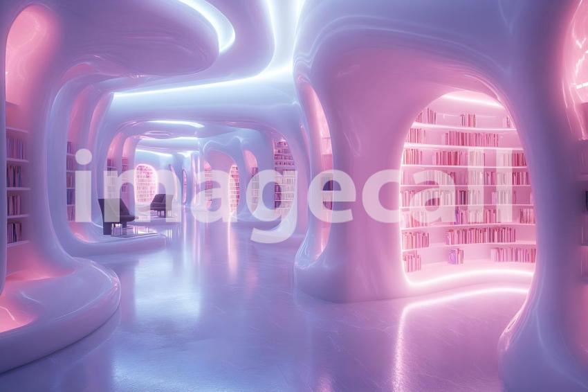 U3644368625 Library of Light and Shadows A futuristic library 7abeba30 f4ac 4d3e a922 96f21bf0c788 2