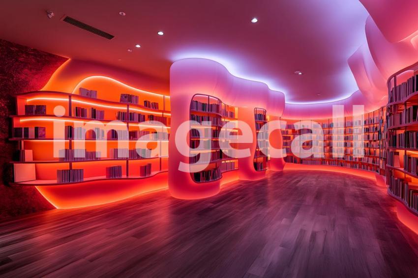 U3644368625 Library of Light and Shadows A futuristic library 790edc4a 915e 4285 bcc1 dce5827195bd 2