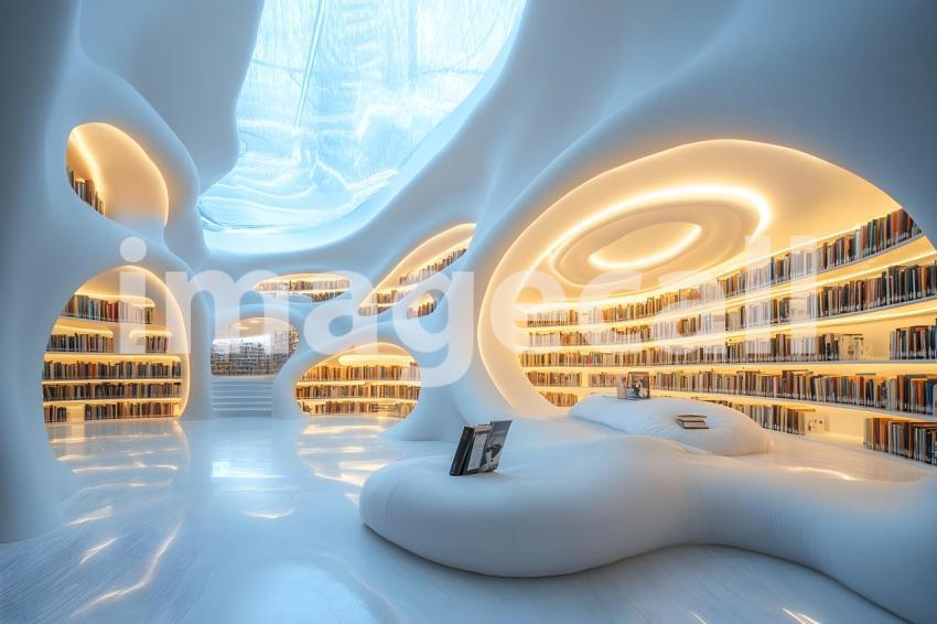 U3644368625 Library of Light and Shadows A futuristic library df85e521 598c 4ca7 9808 705e8262c93e 2