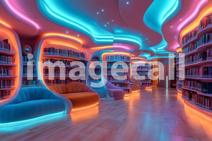 U3644368625 Library of Light and Shadows A futuristic library e6a0cf5d 830d 495f b5e3 552975d2f09d 1