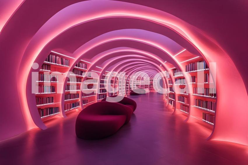 U3644368625 Library of Light and Shadows A futuristic library e6a0cf5d 830d 495f b5e3 552975d2f09d 2