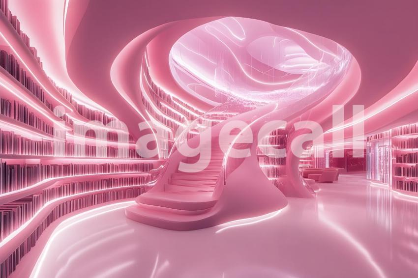 U3644368625 Library of Light and Shadows A futuristic library eaff8733 8245 495b a0c8 92b03899d825 1